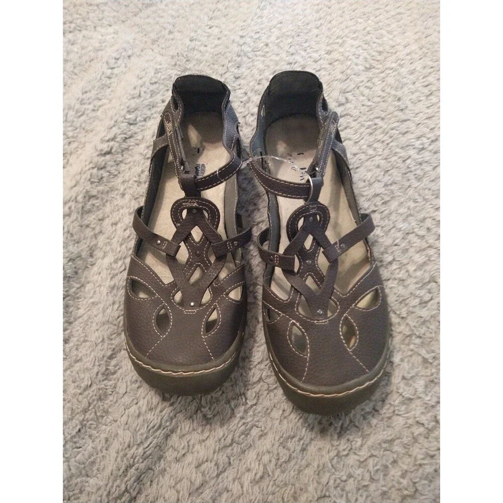 Jbu  memory foam hiking Shoes/Sandals outdoor Size 9 ladies gray